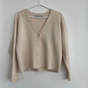 Simons cream cardigan